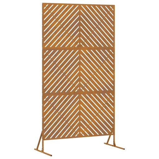 Kerítés panelek 100 x 50 x 180 cm Rozsdamentes acél