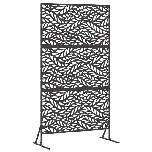Magánéletvédő Képernyő Fekete 100x50x180 cm Acél