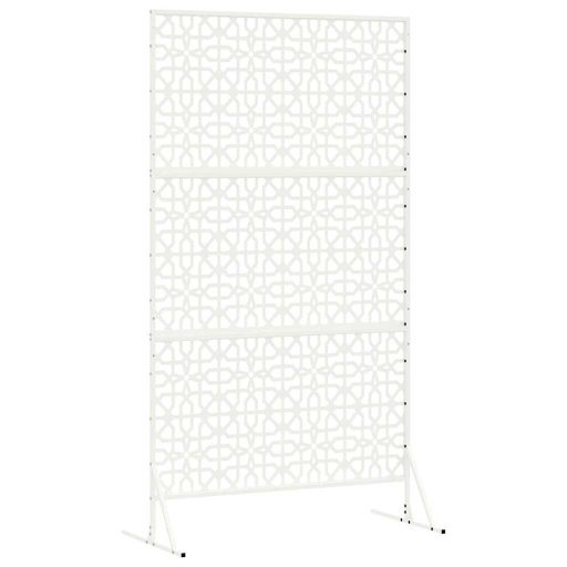 Fehér Privátsági Képernyő – 100x50x180 cm, Acél