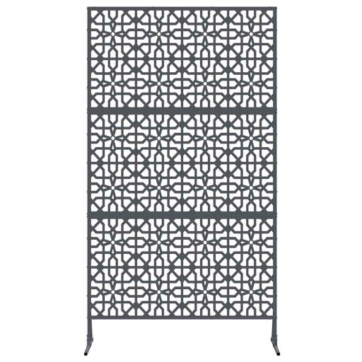 Magánélet Védő Képernyő Antracit Színben, 100cm x 50cm x 180cm, Acél