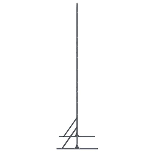 Magánélet Védő Képernyő Antracit Színben, 100cm x 50cm x 180cm, Acél