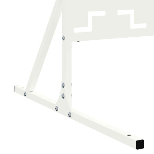Fehér Magánélet Védő, 100x50x180 cm, Acél