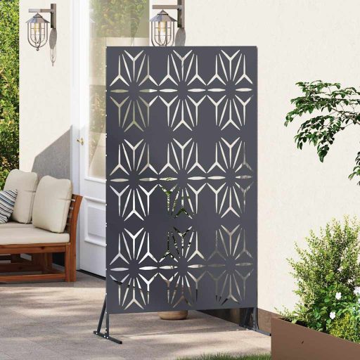 Magánszféra Védő Antracit 100x50x180 cm Acél