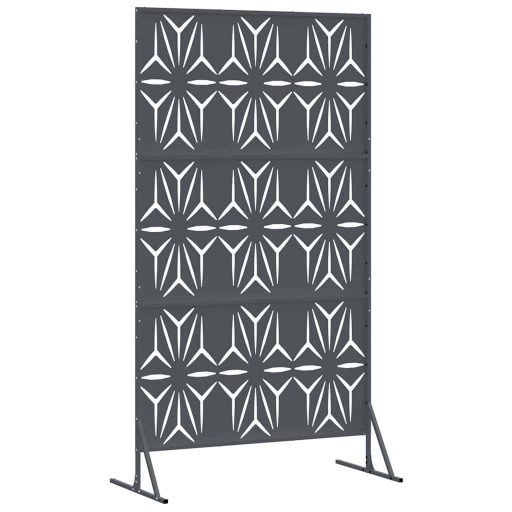 Magánszféra Védő Antracit 100x50x180 cm Acél