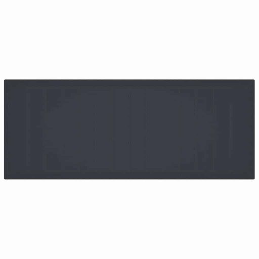 Kerti Asztal Antracit 250 x 100 x 73 cm polirattan