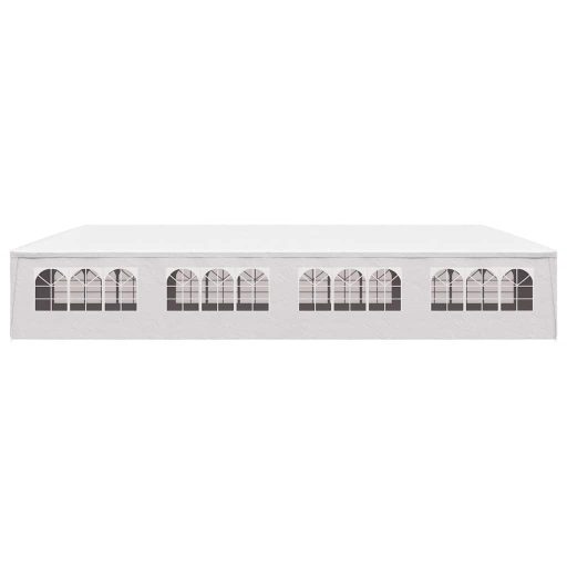 Fehér kerti pavilon 3 x 12 m