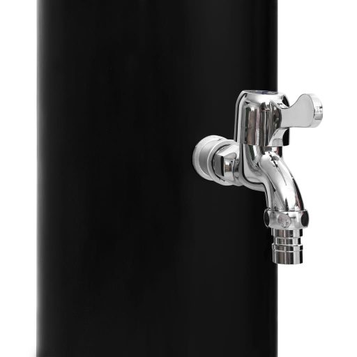 Kültéri szolárzuhany zuhanyfejjel és csappal 40 L