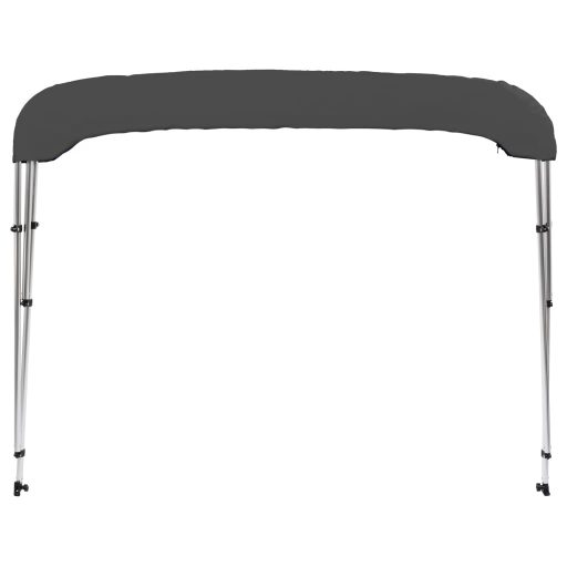 Antracitszürke háromágú bimini tető 183 x 196 x 137 cm