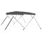 Antracitszürke négyágú bimini tető 243 x 196 x 137 cm