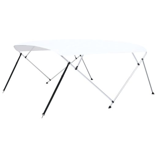 Fehér négyágú bimini tető 243 x (230-244) x 137 cm