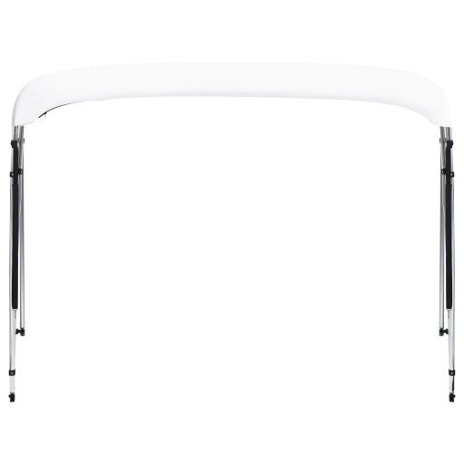 Fehér négyágú bimini tető 243 x (230-244) x 137 cm