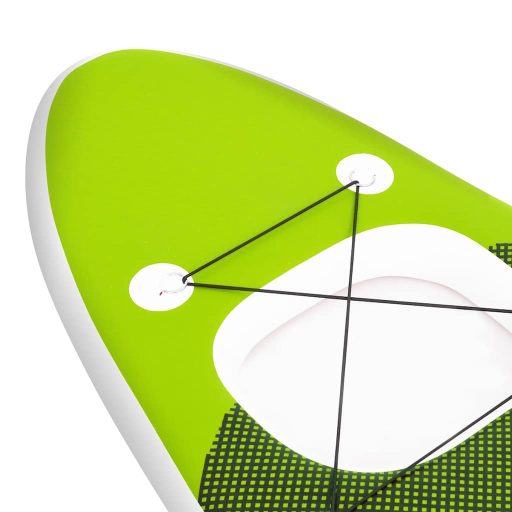 Zöld felfújható állószörfszett 360 x 81 x 10 cm