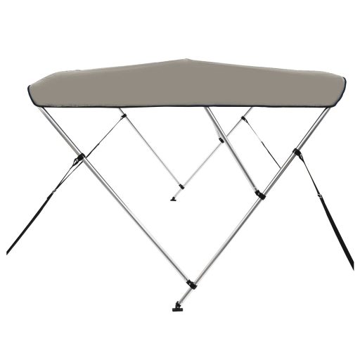Szürke háromágú bimini tető 183 x 160 x 137 cm