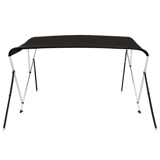 Fekete háromágú bimini tető 183 x 140 x 137 cm