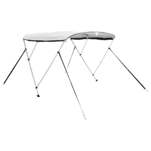 Háromágú bimini tető hálós oldalfalakkal 183x(137-152)x137 cm